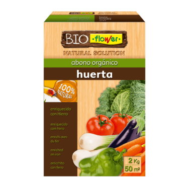 Bioflower Abono Orgánico Huerta