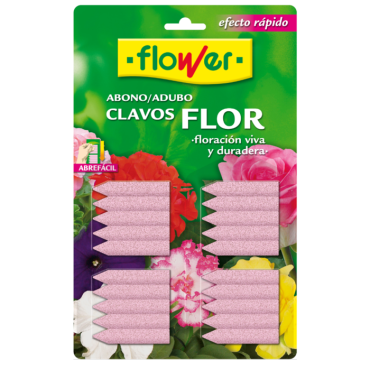 Abono Clavos Flor (20 ud) Flower