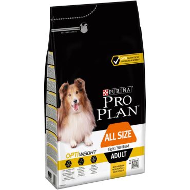 PURINA PRO PLAN ADULT ALL SIZE OPTIWEIGHT POLLO