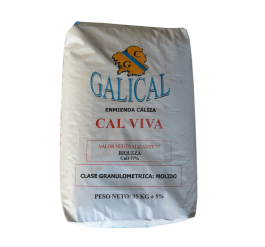 SACO CAL VIVA EN PIEDRA 5 KGS.