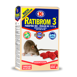Ratibrom 3 (Ovulos) 300 Grs